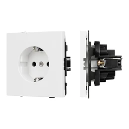Фото #1 товара Механизм электрической розетки SCT-TENDO-MEU1-PL-WH (230V, 16A) (Arlight, Белый)