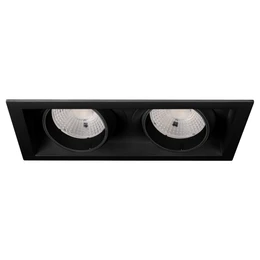 Фото #1 товара Светильник MS-VORTEX-BUILT-S250x140-2x30W Warm3000 (BK-BK, 50 deg, 230V) (Arlight, IP20 Металл, 5 лет)