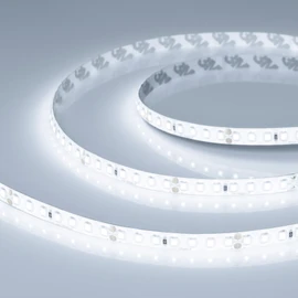 Фото #1 товара Светодиодная лента герметичная RTW-SE-A140-8mm 24V White6000 (5 W/m, IP65, 5m) (Arlight, -)