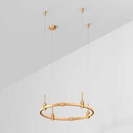 Фото #1 товара Основание ART-APRIORI-ROUND-HANG-R600 (GD) (Arlight, IP20 Металл, 3 года)