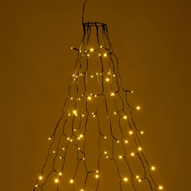 Фото #1 товара Светодиодная гирлянда Лучи Смарт ARD-GALA-CLASSIC-1500-BLACK-150LED Warm (230V, 4.7W, Tuya Wi-Fi) (Ardecoled, IP65)