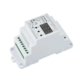 Фото #1 товара INTELLIGENT ARLIGHT Релейный модуль SMART-702-82-2G-DRO-PS (230V, 2x8A, 2.4G) DIN-рейка (IARL, IP20 Пластик, 5 лет)