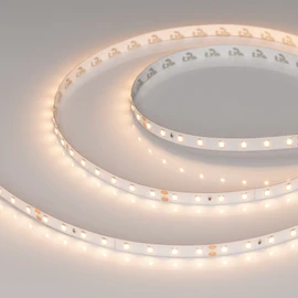 Фото #1 товара Светодиодная лента RT-A80-8mm 24V Warm3000 (6 W/m, IP20, 2835, 50m) (Arlight, высок.эфф.150 лм/Вт)
