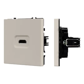 Фото #1 товара ARL NOBE Розетка HDMI софт-тач кашемир SCT-MHD1-SFPL-CA (Arlight, -)