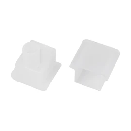 Фото #1 товара Заглушка MOONLIGHT-T-CAP-10x10mm-BOTTOM-S-SET (Arlight, Силикон)