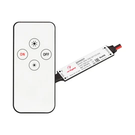 Фото #1 товара Диммер SMART-MINI-DIM-SET (12-24V, 1x4A, ПДУ 4кн, IR) (Arlight, IP20 Пластик, 5 лет)