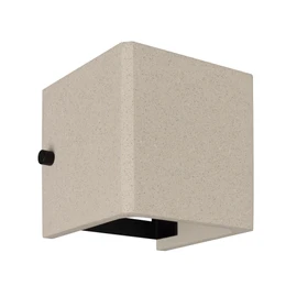 Фото #1 товара Светильник LGD-PERAN-WALL-S120x120-6W Warm3000 (WH, 0-80 deg, 230V) (Arlight, IP65 Бетон, 3 года)