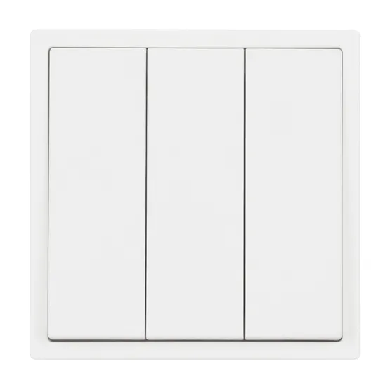 Фото #3 товара ARL NOBE Выключатель 3 кл софт-тач белый кварц SWT-MK03-SFPL-WH (250V, 10A) (Arlight, -)