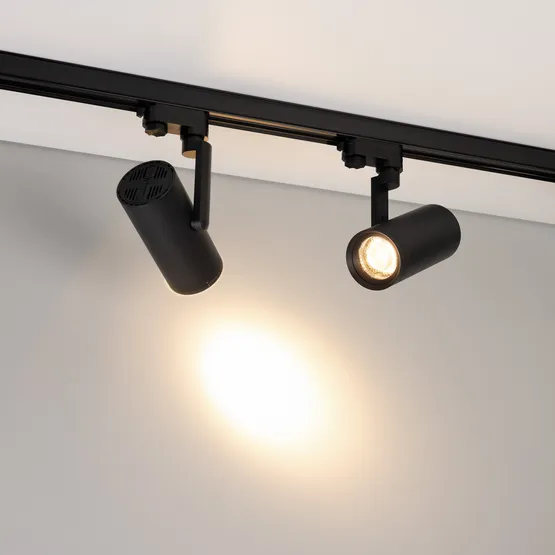Фото #2 товара Светильник LGD-URANUS-4TR-R75-18W/25W Warm3500-MIX (BK, 20-50 deg, side holder, 230V) (Arlight, IP20 Металл, 5 лет)
