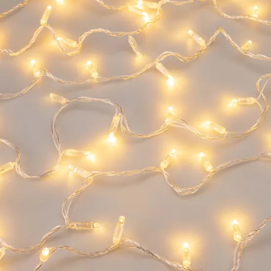 Фото #4 товара Светодиодная гирлянда ARD-STRING-CLASSIC-10000-CLEAR-100LED-FLASH Warm/Warm (230V, 7W) (Ardecoled, IP65)