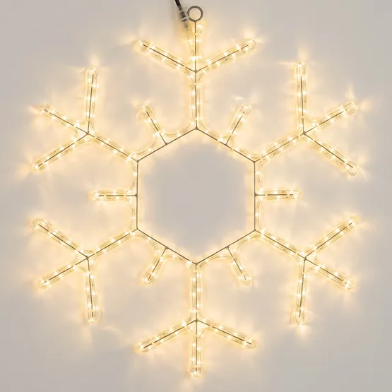 Фото #4 товара Фигура светодиодная ARD-SNOWFLAKE-M5-600x600-360LED Warm (230V, 20W) (Ardecoled, IP65)