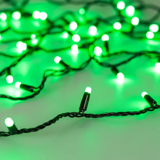 Фото #10 товара Светодиодная гирлянда ARD-STRING-CLASSIC-10000-BLACK-100LED-MILK-SYNC RGB (230V, 6.5W) (Ardecoled, IP65)
