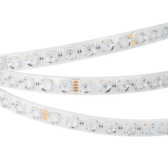 Фото #2 товара Светодиодная лента герметичная FLT-PS-S42-23mm 24V RGB (21 W/m, IP67, 15deg, 5m) (Arlight, -)