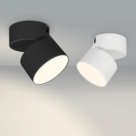Фото #4 товара Светильник SP-RONDO-FLAP-R110-25W Warm3000 (BK, 110 deg) (Arlight, IP40 Металл, 3 года)