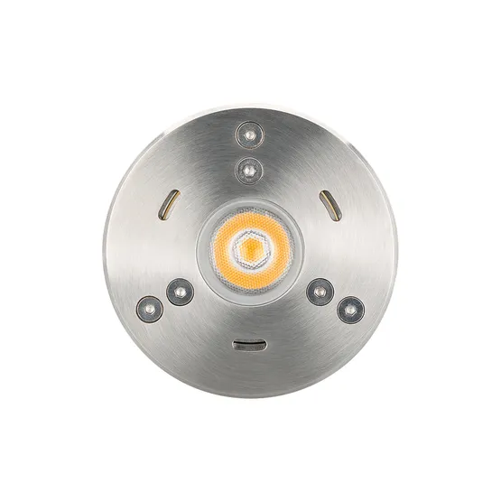 Фото #3 товара Светильник KT-AQUA-R85-7W Warm3000 (SL, 25 deg, 12V) (Arlight, IP68 Металл, 3 года)