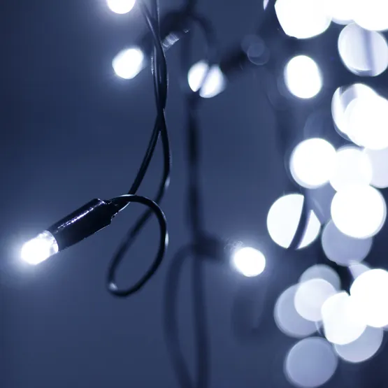 Фото #2 товара Светодиодная гирлянда ARD-EDGE-PRO-4000x600-BLACK-128LED-MILK-STD White (230V, 8W) (Ardecoled, IP65)