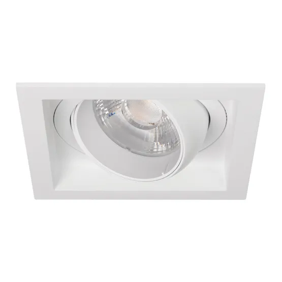 Фото #1 товара Светильник MS-VORTEX-BUILT-S140x140-30W Day4000 (WH-WH, 17 deg, 230V) (Arlight, IP20 Металл, 5 лет)
