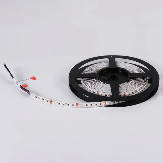 Фото #3 товара Светодиодная лента RT 2-5000 24V RGB 10mm (4040, 120 LED/m, LUX) (Arlight, 13.2 Вт/м, IP20)