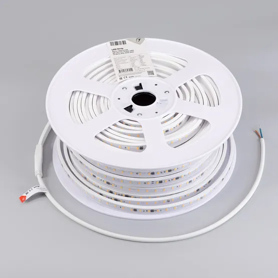 Фото #2 товара Светодиодная лента герметичная ARL-PV-C72-15.5mm 230V Cool 10K (14 W/m, IP65, 5630, 50m) (Arlight, -)