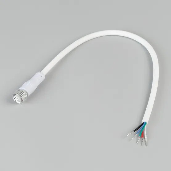 Фото #2 товара Коннектор питания ARL-WAVE-1615-CON-POWER-FEMALE-5PIN-WHT (Arlight, IP67 Пластик, 3 года)