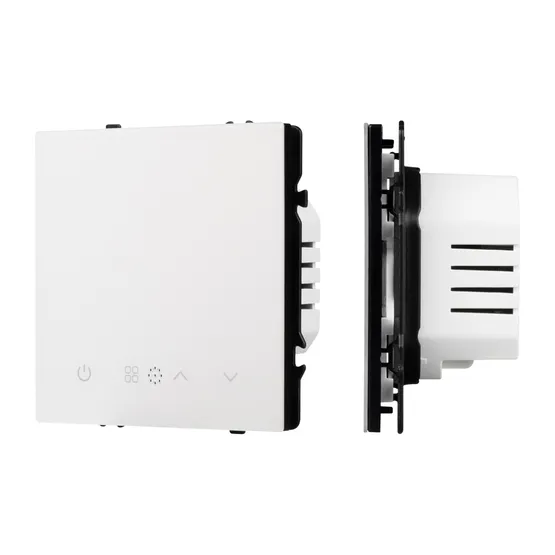 Фото #1 товара ARL NOBE Терморегулятор эл тёплый пол белый кварц SWT-MTE-PL-WH (95-240V, 16A, датч пола + возд) (Arlight, -)