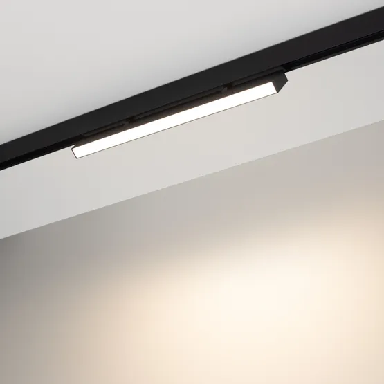Фото #4 товара Светильник MAG-FLAT-FOLD-25-S400-12W Warm3000 (BK, 100 deg, 24V) (Arlight, IP20 Металл, 5 лет)