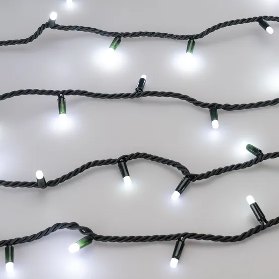 Фото #4 товара Светодиодная гирлянда ARD-STRING-PRO-1000-GREEN-100LED-MILK-PULSE White (230V, 7W) (Ardecoled, IP65)