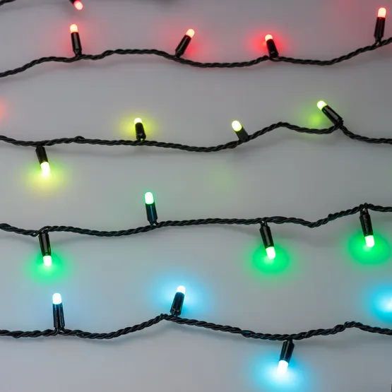 Фото #6 товара Светодиодная гирлянда ARD-STRING-CLASSIC-10000-BLACK-95LED-MILK-LIVE RGBW-DMX (24V, 10W) (Ardecoled, IP65)
