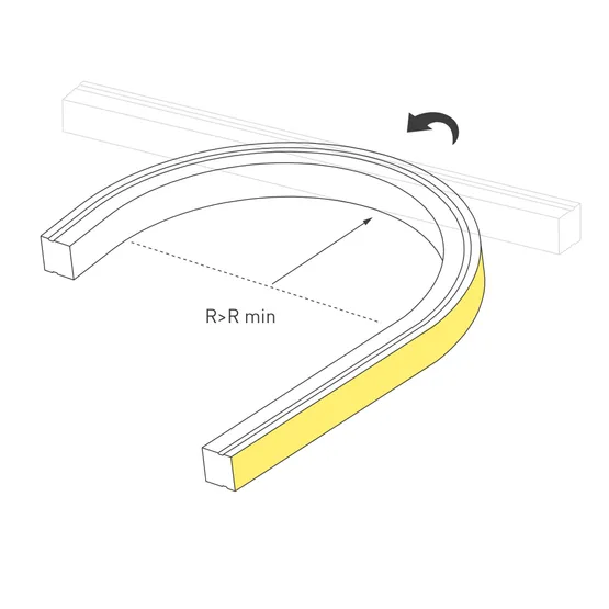 Фото #3 товара Светодиодная лента герметичная DMX MOONLIGHT-TOP-B84-13x12mm 24V RGB-PX7 (18 W/m, IP67, 5m, wire x2) (Arlight, Вывод прямой, 2 года)