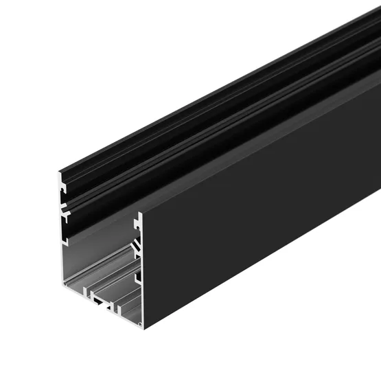Фото #3 товара Профиль с экраном SL-LINE-6070-2500 BLACK+OPAL (Arlight, Алюминий)