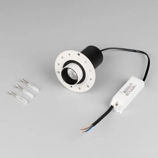 Фото #3 товара Светильник SP-NUANCE-TRIMLESS-PULL-R35-7W Warm3000 (WH, 36 deg, 230V) (Arlight, IP40 Металл, 5 лет)