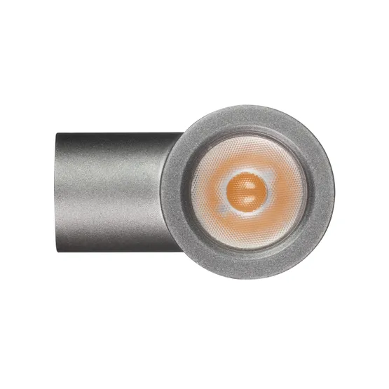 Фото #3 товара Светильник KT-RAY-WALL-R46-3W Warm3000 (GR, 24 deg, 24V) (Arlight, IP65 Металл, 3 года)
