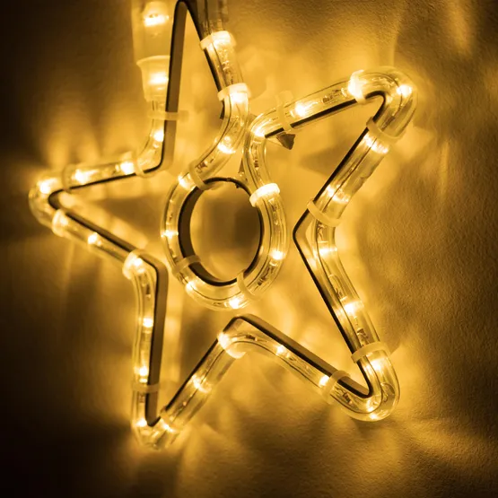 Фото #2 товара Фигура светодиодная ARD-STAR-M4-200x220-36LED Warm (230V, 2.5W) (Ardecoled, IP65)