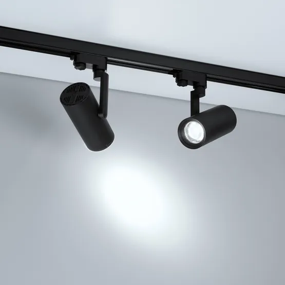 Фото #7 товара Светильник LGD-URANUS-4TR-R75-18W/25W Warm3500-MIX (BK, 20-50 deg, side holder, 230V) (Arlight, IP20 Металл, 5 лет)
