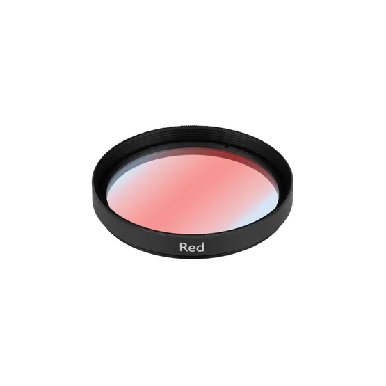 Фото #1 товара Светофильтр LGD-ARTIFACT-COLORFUL-FRAME-R55 (BK-RD) (Arlight, Металл)