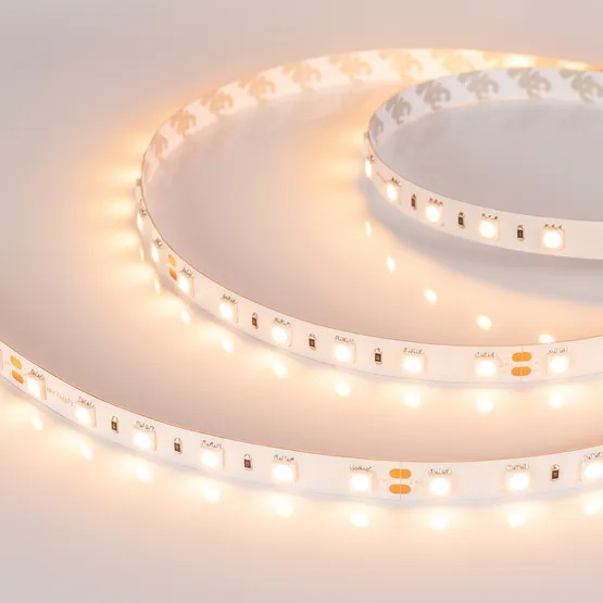 Фото #2 товара Светодиодная лента RT 2-5000 24V Warm2400 2x (5060, 300 LED, LUX) (Arlight, 14.4 Вт/м, IP20)