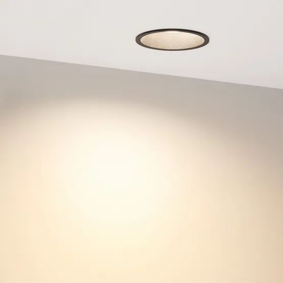 Фото #4 товара Светильник MS-BREEZE-BUILT-R82-9W Warm3000 (BK, 80 deg, 230V) (Arlight, IP20 Металл, 5 лет)