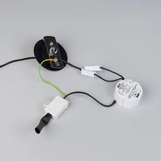 Фото #4 товара Светильник SP-KOTARO-R350-12W Warm3000 (BK-CF, 36 deg, 230V, TRIAC) (Arlight, IP20 Фетр, 3 года)