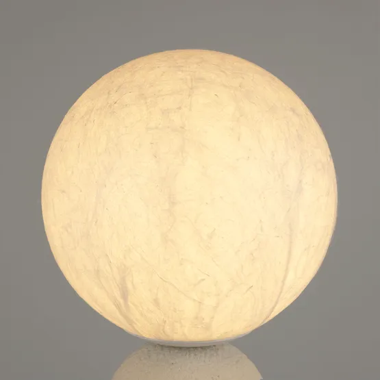 Фото #2 товара Светильник SP-SILKA-TAB-R150-6W Warm2700 (WH, 330 deg, 230V, TOUCH-DIM) (Arlight, IP20 Натуральный шелк, 3 года)