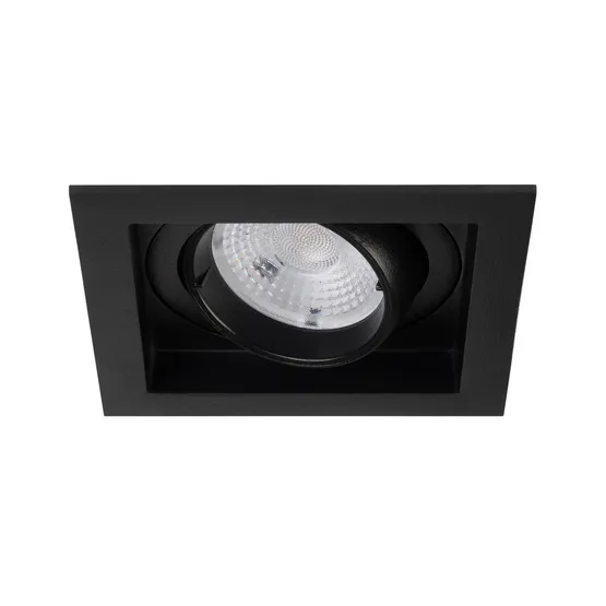 Фото #1 товара Светильник MS-VORTEX-BUILT-S90x90-12W Day4000 (BK-BK, 20 deg, 230V) (Arlight, IP20 Металл, 5 лет)