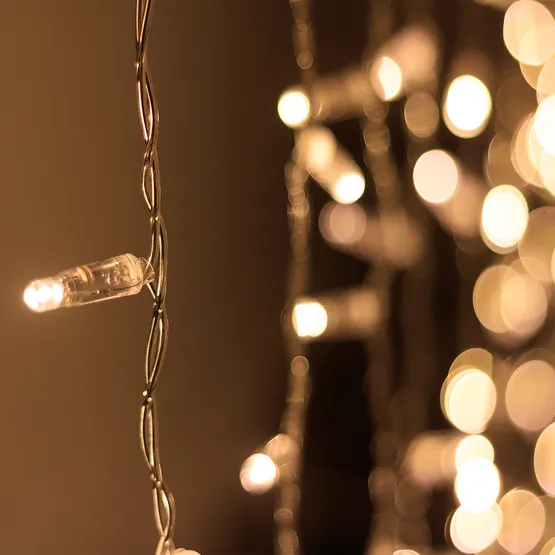 Фото #3 товара Светодиодная гирлянда ARD-CURTAIN-CLASSIC-2000x9000-CLEAR-2200LED Warm (230V, 120W) (Ardecoled, IP65)