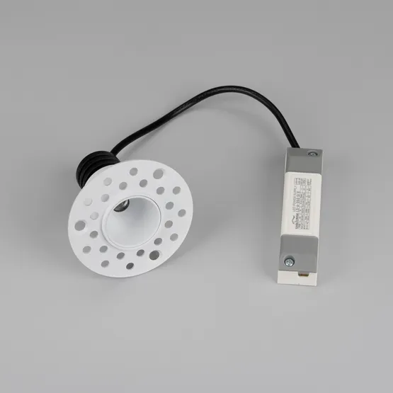 Фото #5 товара Светильник MS-INVISIO-TRIMLESS-R35-5W Warm3000 (WH-WH, 36 deg, 230V) (Arlight, IP54 Металл, 5 лет)
