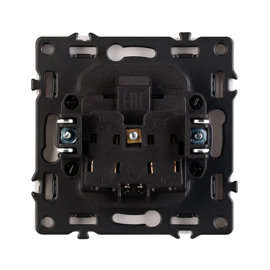 Фото #3 товара Механизм электрической розетки SCT-NOBE-MEU1-SFPL-GD (230V, 16A) (Arlight, Золотой песок)