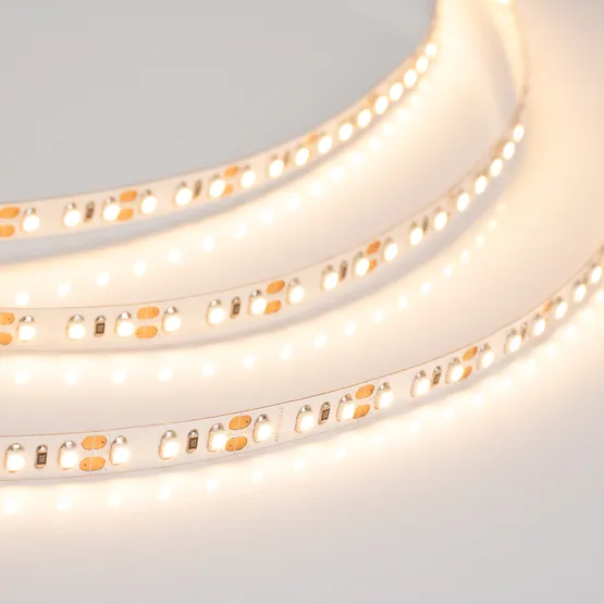 Фото #4 товара Светодиодная лента RT 2-5000 12V Warm2700 2x (3528, 600 LED, LUX) (Arlight, 9.6 Вт/м, IP20)
