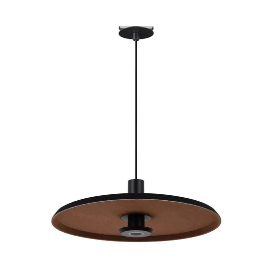 Фото #1 товара Светильник SP-KOTARO-R450-12W Warm3000 (BK-CF, 36 deg, 230V, TRIAC) (Arlight, IP20 Фетр, 3 года)
