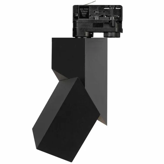 Фото #3 товара Светильник LGD-TWIST-TRACK-4TR-S60x60-12W Warm3000 (BK, 30 deg) (Arlight, IP40 Металл, 3 года)