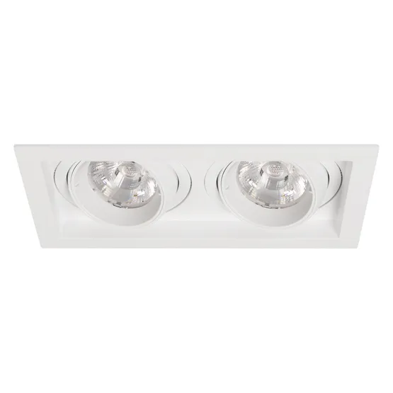 Фото #1 товара Светильник MS-VORTEX-BUILT-S210x117-2x20W Day4000 (WH-WH, 20 deg, 230V) (Arlight, IP20 Металл, 5 лет)