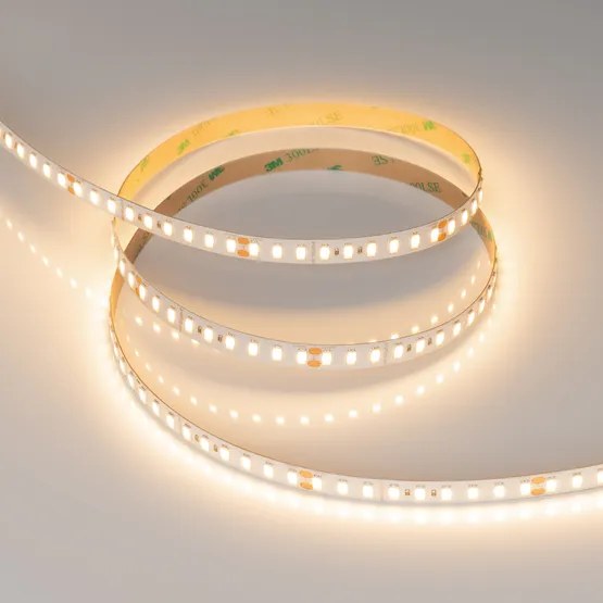 Фото #4 товара Светодиодная лента ULTRA-C126-10mm 24V Warm3000 (14.4 W/m, IP20, 5630, 5m) (Arlight, высок.эфф.200 лм/Вт)