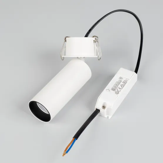 Фото #4 товара Светильник SP-NUANCE-BUILT-FLAP-R35-7W Warm3000 (WH, 36 deg, 230V) (Arlight, IP40 Металл, 5 лет)