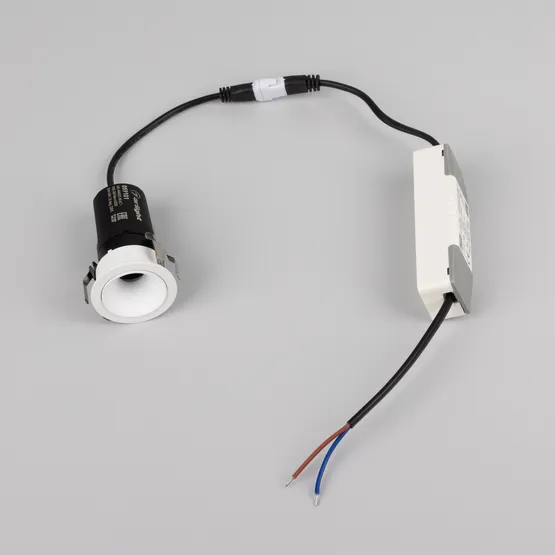 Фото #3 товара Светильник MS-ARADO-BUILT-R35-3W Warm2700 (WH-WH, 36 deg, 230V) (Arlight, IP20 Металл, 5 лет)